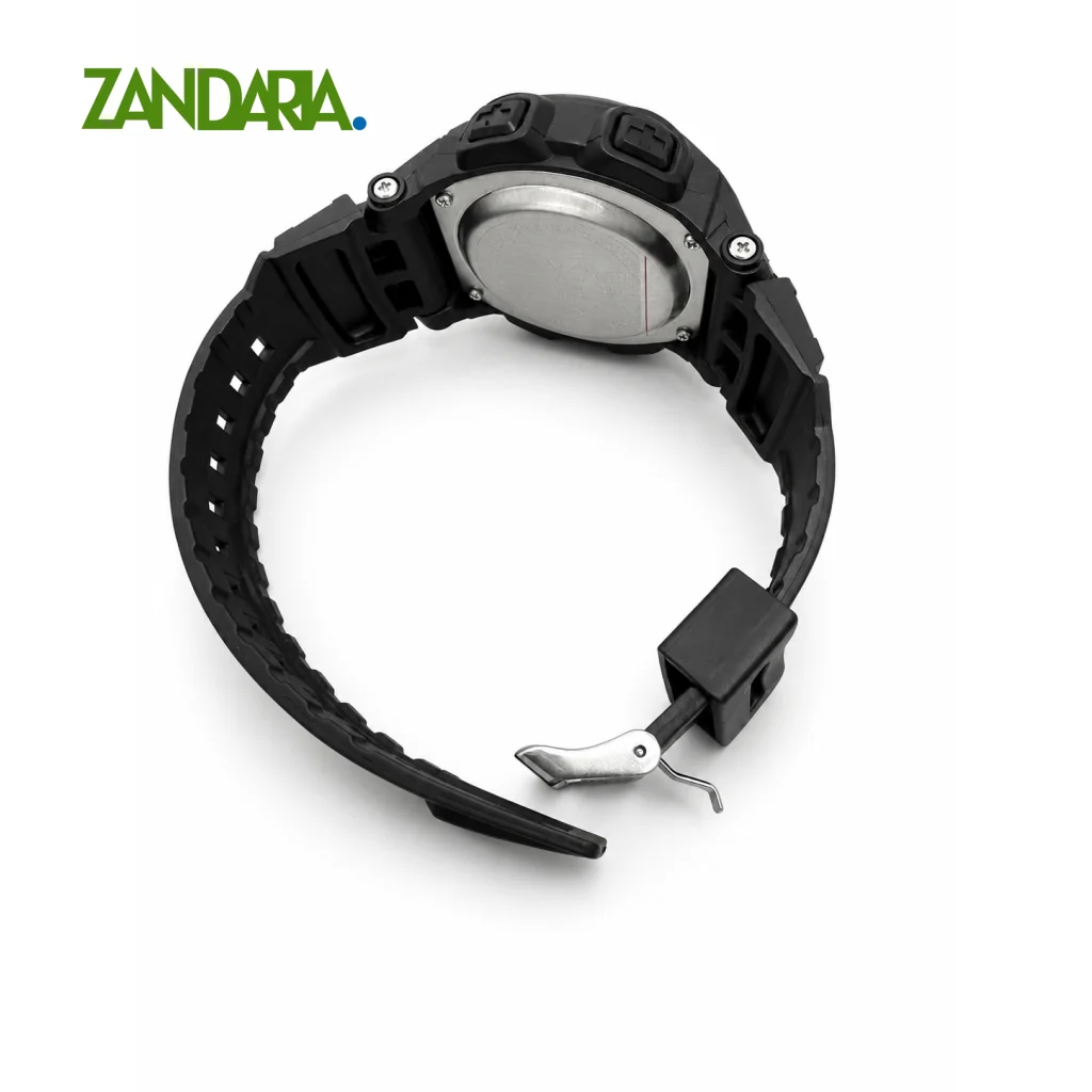 ساعت مچی دیجیتال مردانه شینجیا بند سیلیکونی مشکی اسپرت مدل CF-428