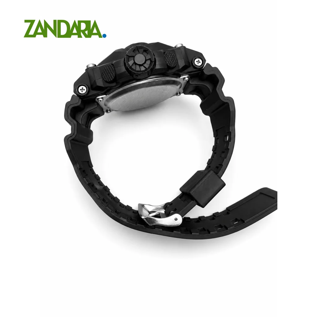 ساعت مچی دیجیتال مردانه شینجیا بند سیلیکونی مشکی اسپرت مدل CF-432