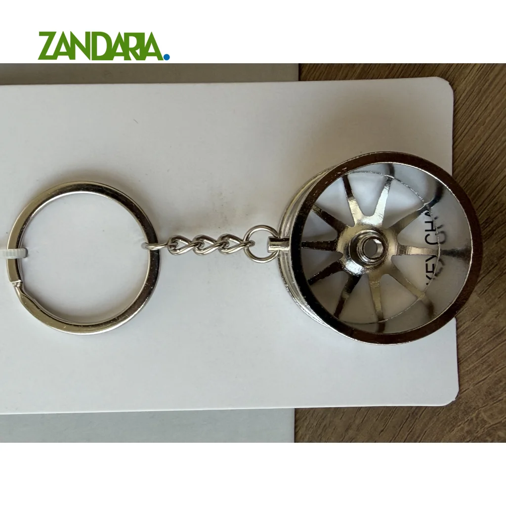 جاکلیدی طرح رینگ فانتوم نقره ای 